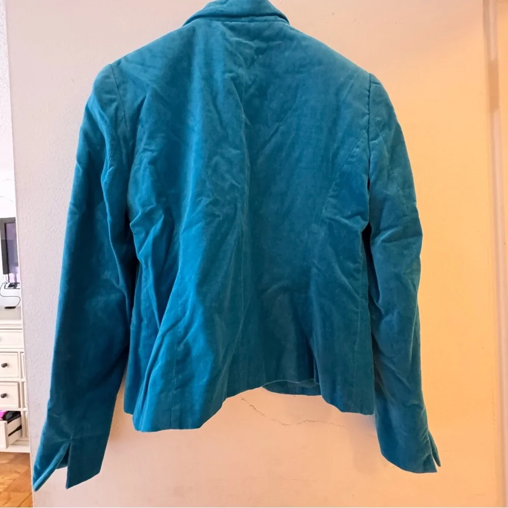 George Blue Tailored Blazer Structured Suit Jacket - Picture 3 of 3